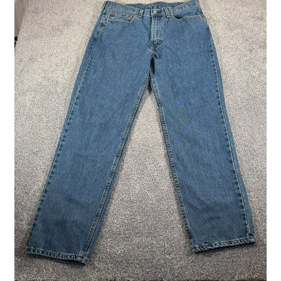 Vintage Levis 550 Jeans Mens W34xL32 90s Y2K Streetwear Retro Denim Preppy